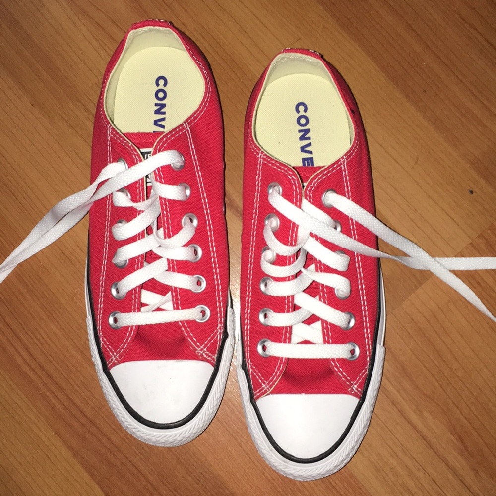 Red classic converse